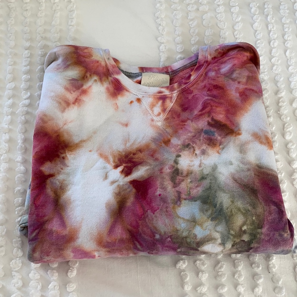 Rise & Ramble hand-dyed sweatshirt